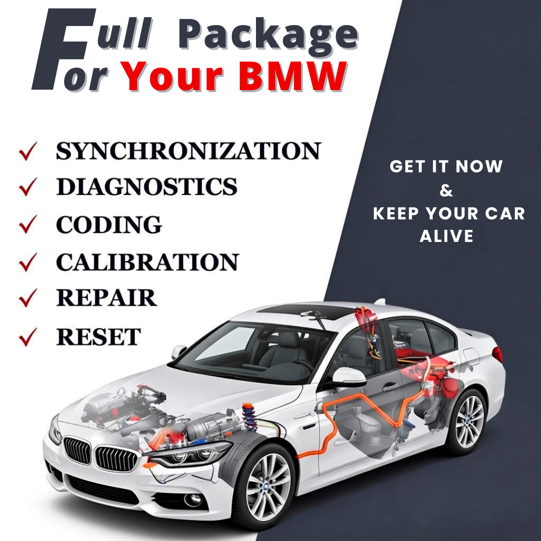 Full Repair Tools fits BMW 1999-2024. Diagnostic & Coding, Reset
